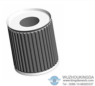 Stainless steel filter element