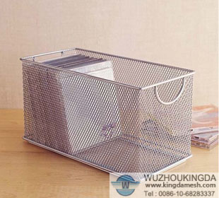 Silver mesh box