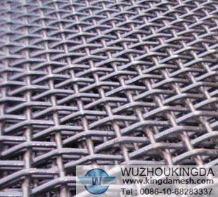 Electro galvanized crimped wire mesh