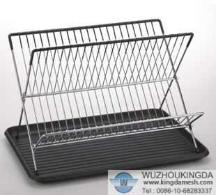 Stainless steel dish rack