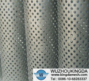 Perforated zinc