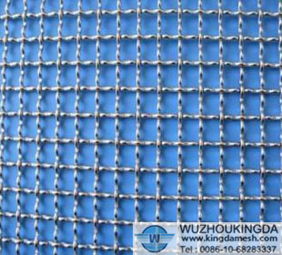 Stainless steel crimped wire netting  