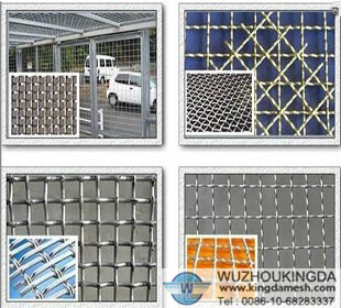 Stainless steel crimped wire netting  