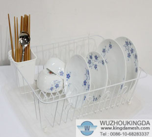 Dish rack for sink