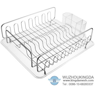 Over sink wire dish drainer