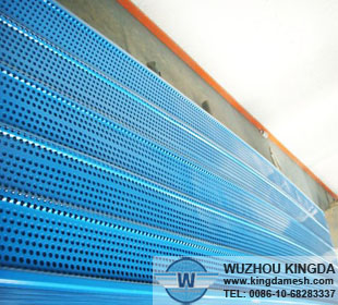 Wind Protection Screen Perforated Metal