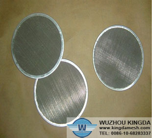 Stainless steel mesh disc-01