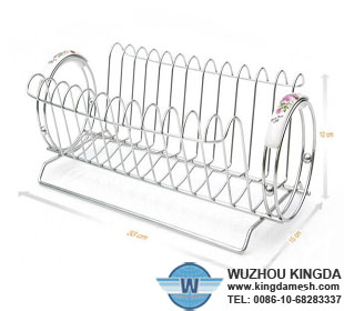 Wire plate rack