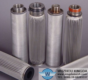 Stainless steel filter element S316 L