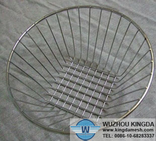 Metal wire food basket