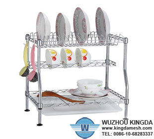 3 tier kitchen dish rack