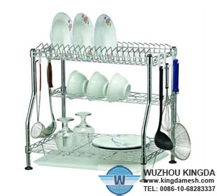 3 tier kitchen dish rack