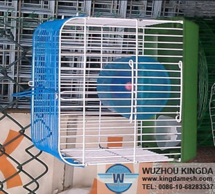 Wire hamster cage