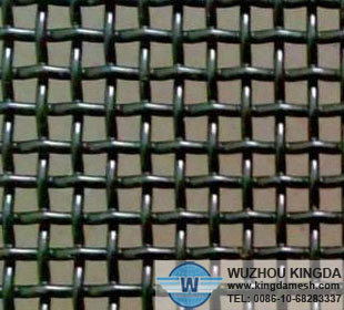 Stainless security window mesh screen