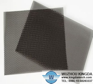 Window security screen stainless mesh