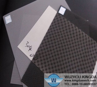 Safe stainless window screen