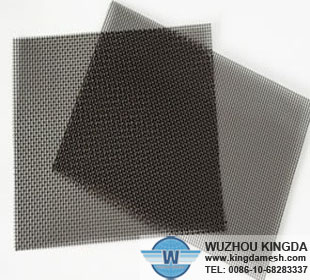 Safe stainless window screen mesh