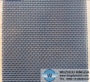 Stainless steel security screen mesh