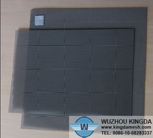 Window security screen of stainless