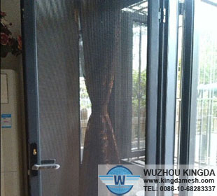 Stainless bulletproof door screen