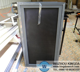 Stainless coated window screen