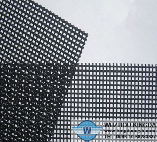 Stainless security window screen mesh