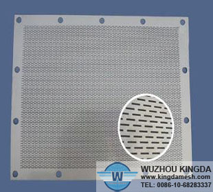 Stainless etching net