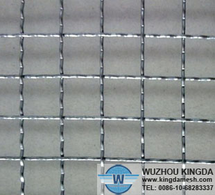 Dip-hot galvanized crimped wire mesh