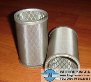 Stainless steel cylinder filter