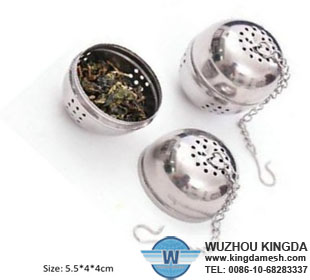 Perforated tea infusers