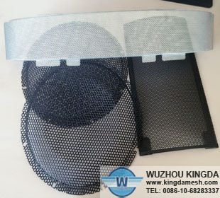 Perforated speaker grill