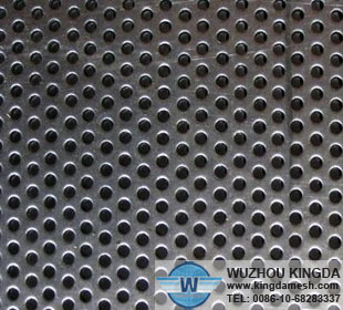 Stainless perforated mesh panels