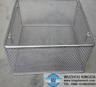 Metal wire baskets