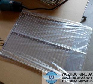 High temperature steel mesh for BBQ