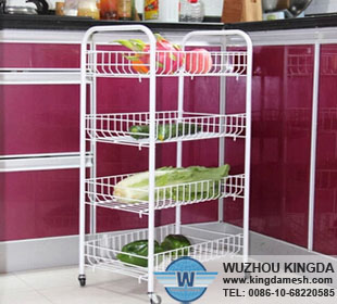 PVC coated kitchen rack