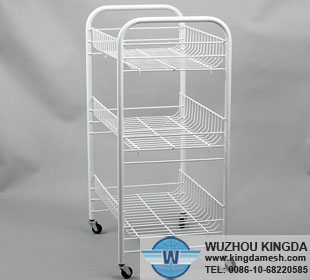 PVC coated kitchen rack
