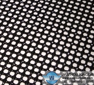 Black stainless steel wire mesh
