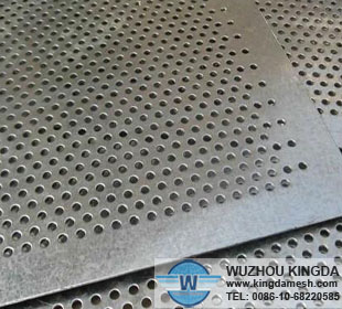 Stainless punch plate