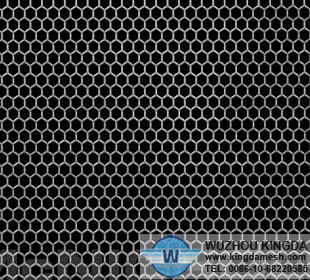 Hexagonal perforated sheet