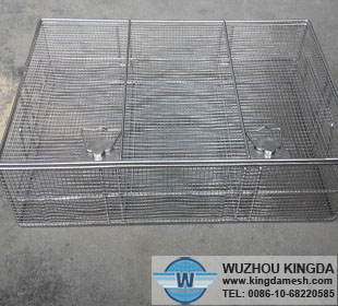 Wire mesh basket uses lab