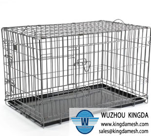 Steel wire pet cage