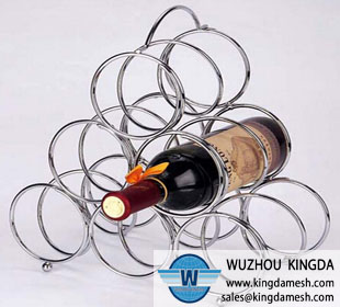 Wire wine rack