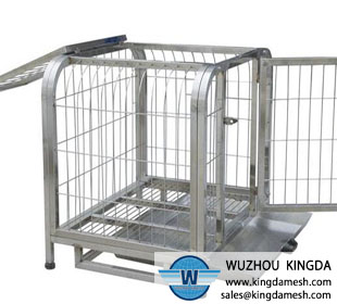 Stainless pet cage