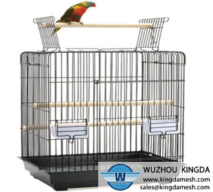 Decorative wire bird cage