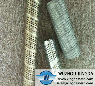 Stainless steel metal perforated tube
