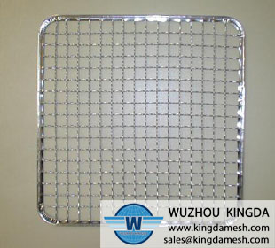 Wire mesh net for roasting