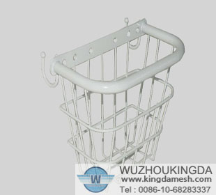 Wire wall basket