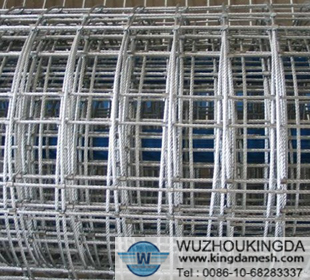 Electro galvanized square wire netting
