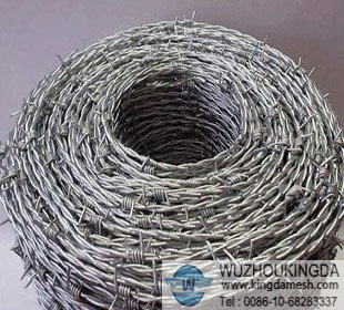 Electro Galvanized barbed wire