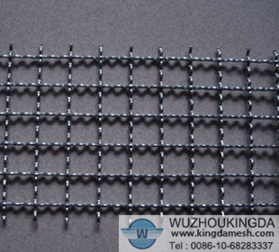 Hot dipped galvanized crimped mesh